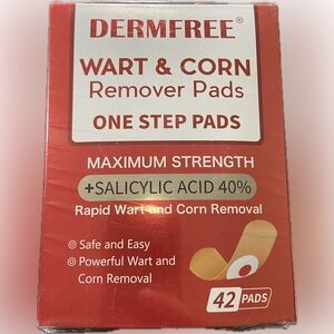 Wart & Corn Remover Pads - Red